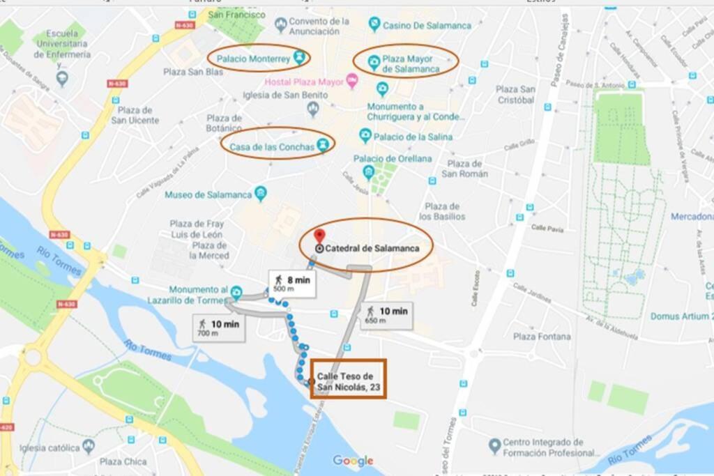 サラマンカDuplex Casa Lis-En Pleno Corazon De La Ciudad-アパートメント エクステリア 写真